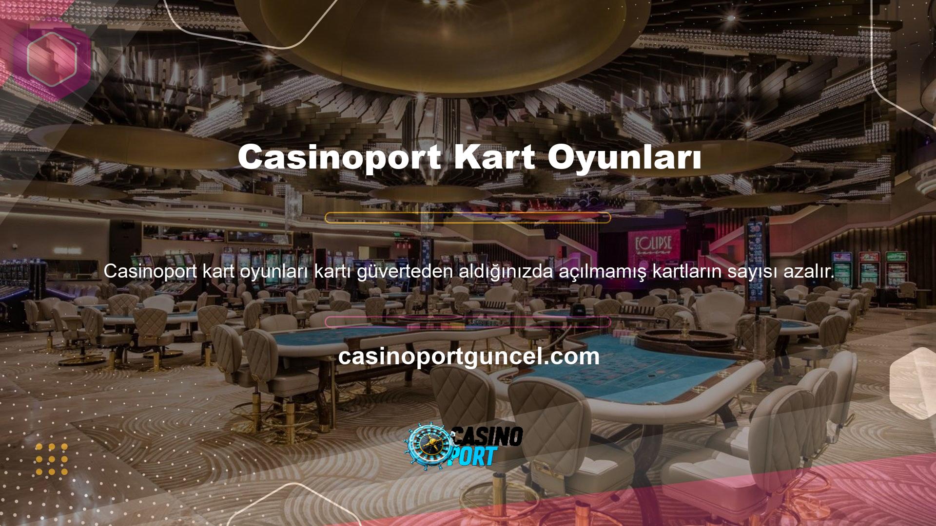 Oyuncular olarak, oynamak istediğiniz bahsi belirleme gücüne sahipsiniz